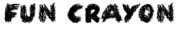 Fun Crayon font preview